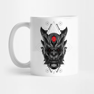 devil head mask Mug